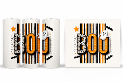 Boo Tumbler Design. Cute Halloween Tumbler Sublimation Product Image 2