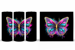 Butterfly Tumbler Sublimation. Butterfly Sublimation Product Image 2