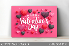 Valentines Day Cutting Board. Valentines Cutting Board Product Image 1