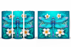 Dragonfly Tumbler Design. Dragonfly Sublimation Product Image 2