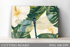 Dragonfly Cutting Board Design. Dragonfly Sublimation Product Image 1