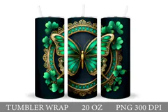 Butterfly Tumbler Sublimation. Butterfly Sublimation Product Image 1