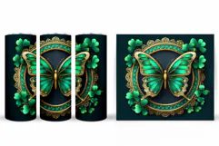 Butterfly Tumbler Sublimation. Butterfly Sublimation Product Image 2