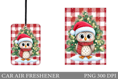 Cute Owl Car Air Freshener. Christmas Car Air Freshener Product Image 1