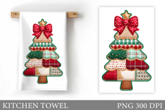 Christmas Tree Kitchen Towel. Christmas Kitchen Towel Product Image 1