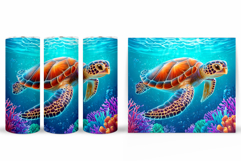 Turtle Tumbler Design. Turtle Tumbler Sublimation Product Image 2