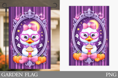 Halloween Goose Garden Flag Design. Halloween Garden Flag Product Image 1