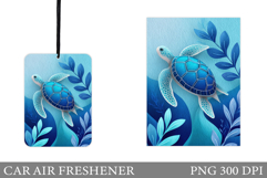 Turtle Car Air Freshener. Sea Car Air Freshener Product Image 1