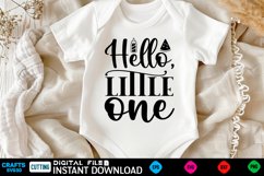 Baby Svg Design, Newborn SVG Design, Baby Quote Design Product Image 1