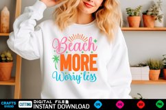 Summer vacation svg design Beach quotes Funny summer design Product Image 1