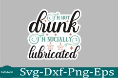 Sarcastic sticker Funny Quotes sticker, SVG, Mom Shirt Product Image 1