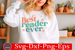 Reading SVG, Book Lovers SVG, Book SVG Product Image 1
