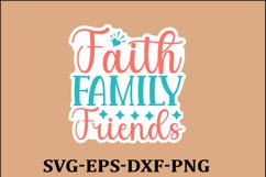 Christian Sticker Svg design and Jesus quotes Religious Svg Product Image 1