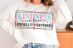 Kindness is Free SVG, Motivational Png Product Image 3