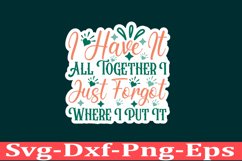 Sarcastic sticker Funny Quotes sticker, SVG, Mom Shirt Product Image 1