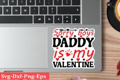 Valentine sticker SVG Design Valentine Love Sticker Svg Product Image 1