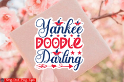 4th of July Sticker Svg Design, Patriotics Quotes Svg, 4t Product Image 1