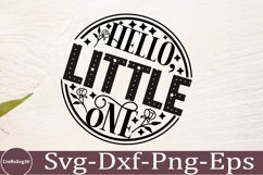 Baby Round SVG Bundle Funny Quotes Design Baby Quotes SVG Product Image 2