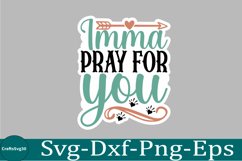 Sarcastic sticker Funny Quotes sticker, SVG, Mom Shirt Product Image 1