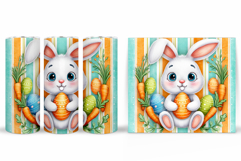 Easter Bunny Tumbler Design. Easter Tumbler Sublimation Product Image 2