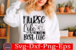 Nurse SVG Design Nurse quotes, Nursing T-shirt Product Image 1