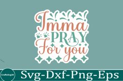 Sarcastic sticker Funny Quotes sticker, SVG, Mom Shirt Product Image 1