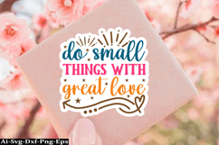 Inspirational Sticker Svg Design, motivational quotes Product Image 1