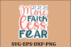 Christian Sticker Svg design and Jesus quotes Religious Svg Product Image 1