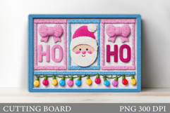 Santa Claus Cutting Board. Christmas Cutting Board Product Image 1