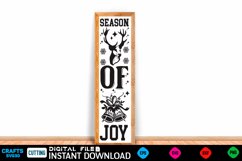 Christmas Porch Signs, Christmas SVG Designs, Porch Sign SVG Product Image 1