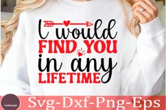 Valentine SVG Design Valentine Love Svg Product Image 1