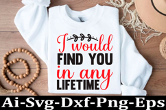 Valentine SVG Design Valentine Love Svg Product Image 1