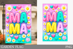 Mother's Day Garden Flag. Flowers Garden Flag Sublimation Product Image 1