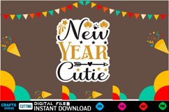 Happy new year sticker bundle Svg for Shirts 2025 New Year S Product Image 11