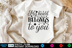 Baby Svg Design, Newborn SVG Design, Baby Quote Design Product Image 1
