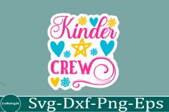 Back To School sticker svg Design School &amp; Teacher SVG Product Image 1