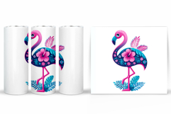 Flamingo Tumbler Design. Flamingo Sublimation Product Image 2