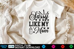 Baby Svg Design, Newborn SVG Design, Baby Quote Design Product Image 1
