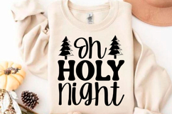 Christmas Svg Design Round Sign SVG quotes Product Image 1