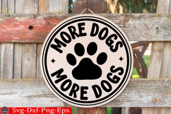 Dog Round Sign SVG Bundle Funny Dog Round Sign Dog Bundle Product Image 11