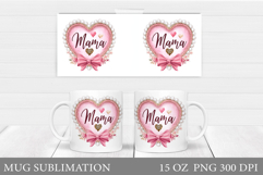 Mother's Day Mug Sublimation. Mother's Day Sublimation Product Image 1