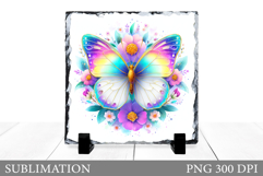 Butterfly Sublimation. Butterfly Slate Sublimation Product Image 1