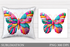 Butterfly Pillow Design. Butterfly Flowers Pillow Product Image 1