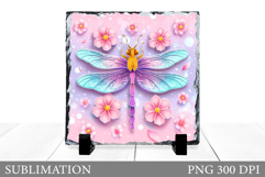 Dragonfly Sublimation. Dragonfly Slate Sublimation Product Image 1