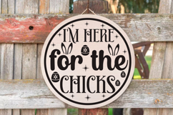 Happy Easter SVG Design Cute Easter Quotes SVG Bunny SVG Product Image 1