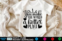 Baby Svg Design, Newborn SVG Design, Baby Quote Design Product Image 1
