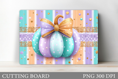 Fall Pumpkin Cutting Board Design. Fall Pumpkin Sublimation Product Image 1