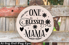 Family round sign design, Family SVG Quotes SVG Product Image 1