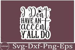 sticker SVG Bundle Sarcastic SVG, Design, Funny Quotes SVG, Product Image 12