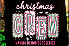 Preppy Family Christmas Coquette SVG PNG Product Image 1